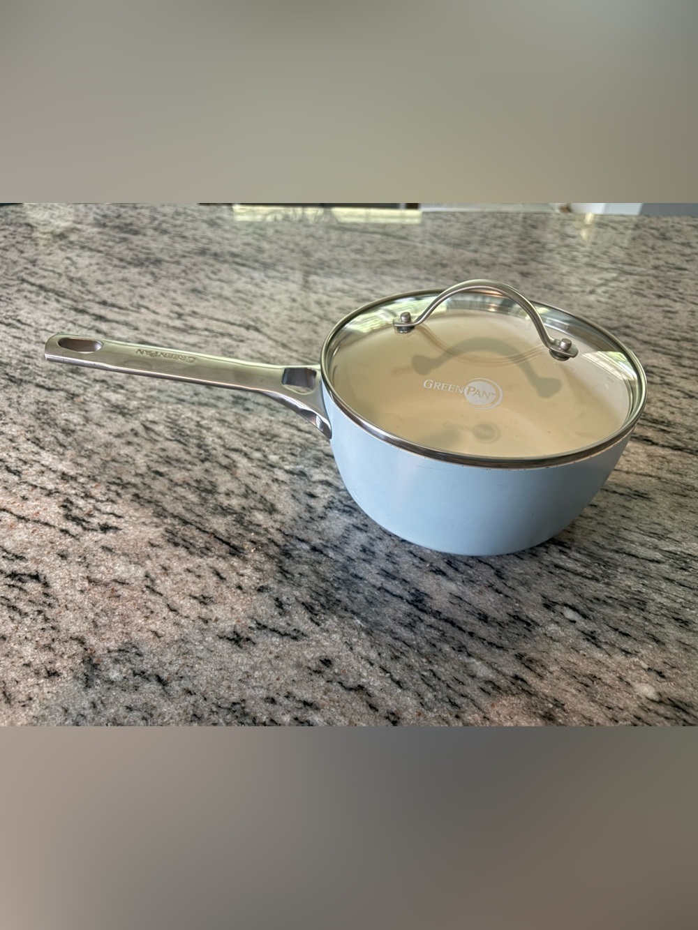 GreenPan Padova Pro Ceramic Nonstick 2 QT Sauce Pan w/ Glass Lid